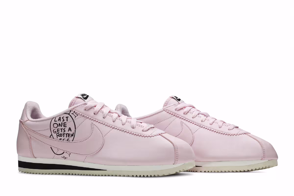 Nathan Bell x Nike Classic Cortez Pink Foam, view 9