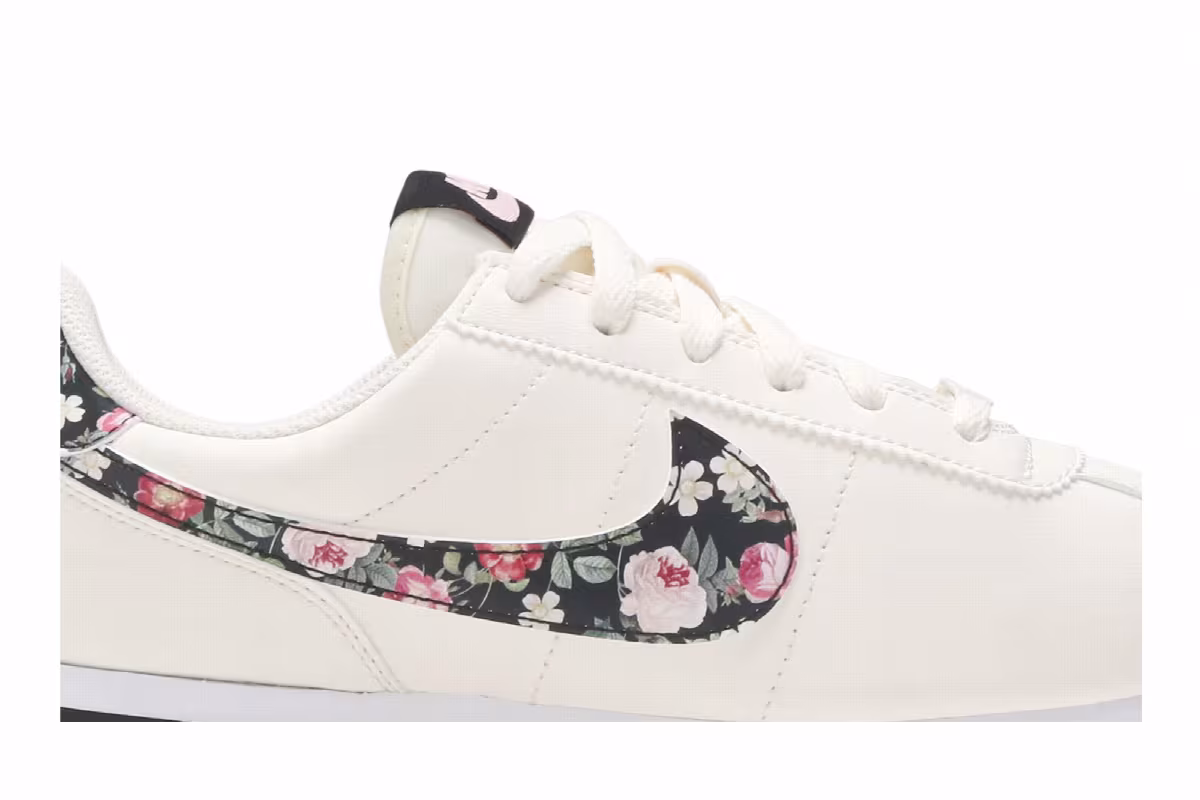 Nike Cortez Basic Vintage Floral GS Pale Ivory, view 3