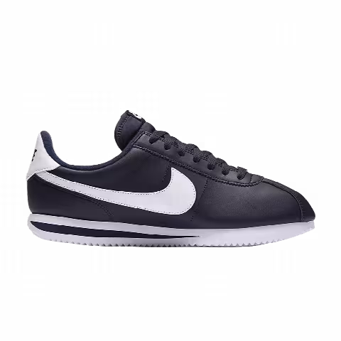 Nike Cortez Basic Leather 'Obsidian'