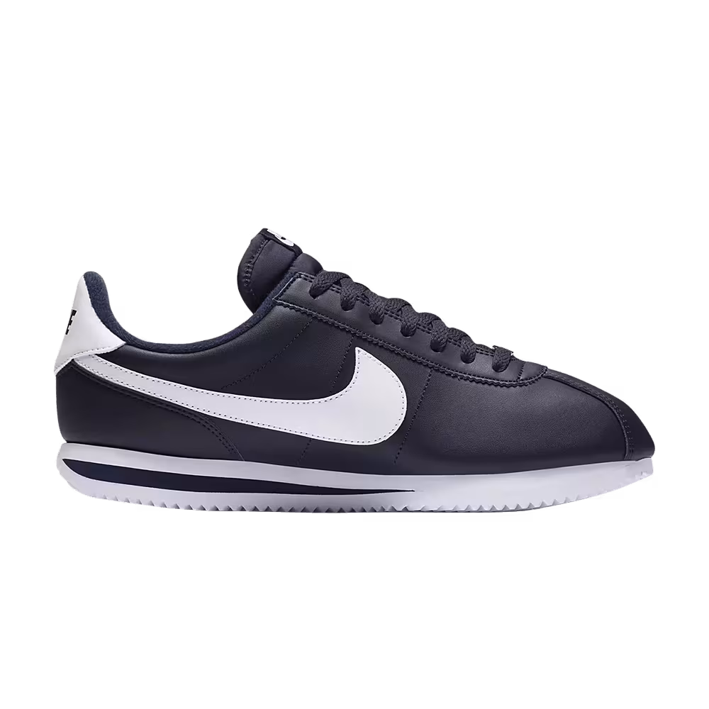 Nike Cortez Basic Leather Obsidian