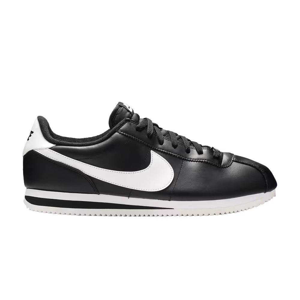 Nike Cortez Basic Leather Black White