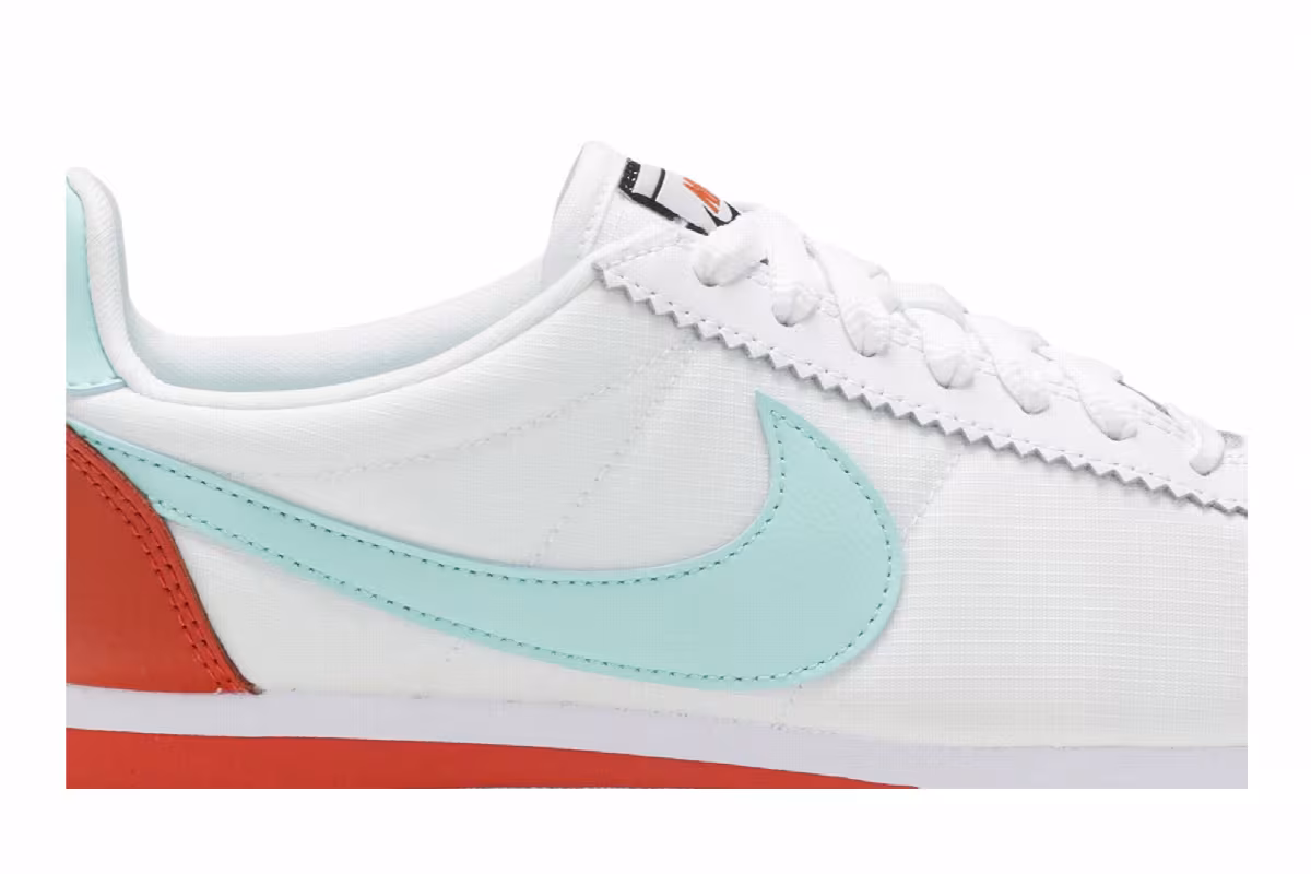 Nike Women's Classic Cortez Premium Light Aqua, view 3