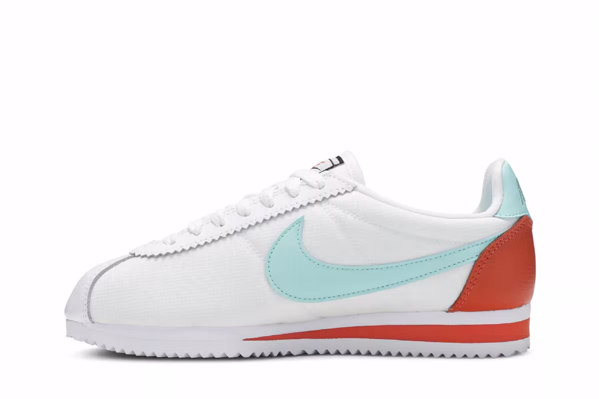 Nike Women's Classic Cortez Premium Light Aqua, view 4
