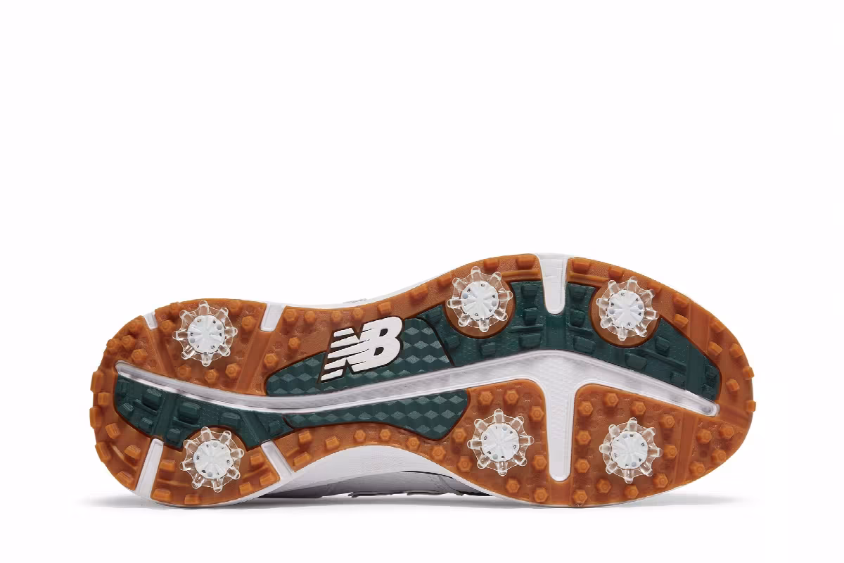 Malbon Golf x New Balance 997G White Green, view 5