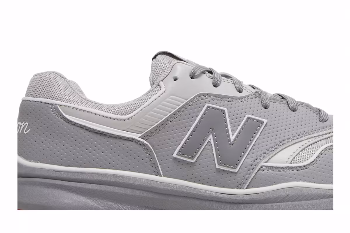 New Balance Malbon Golf x 997G Grey, view 3