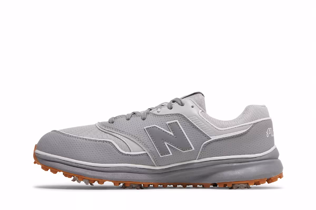 New Balance Malbon Golf x 997G Grey, view 4