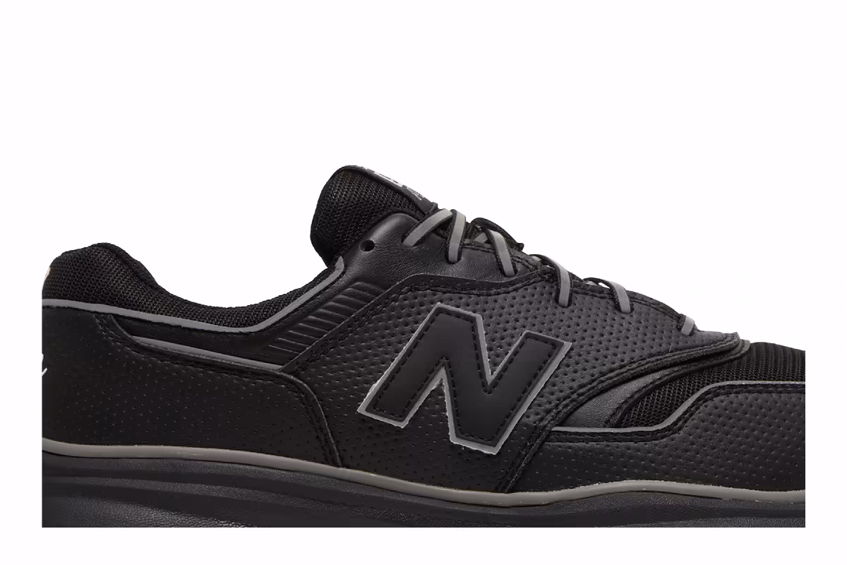 Malbon Golf x New Balance 997G Black, view 3