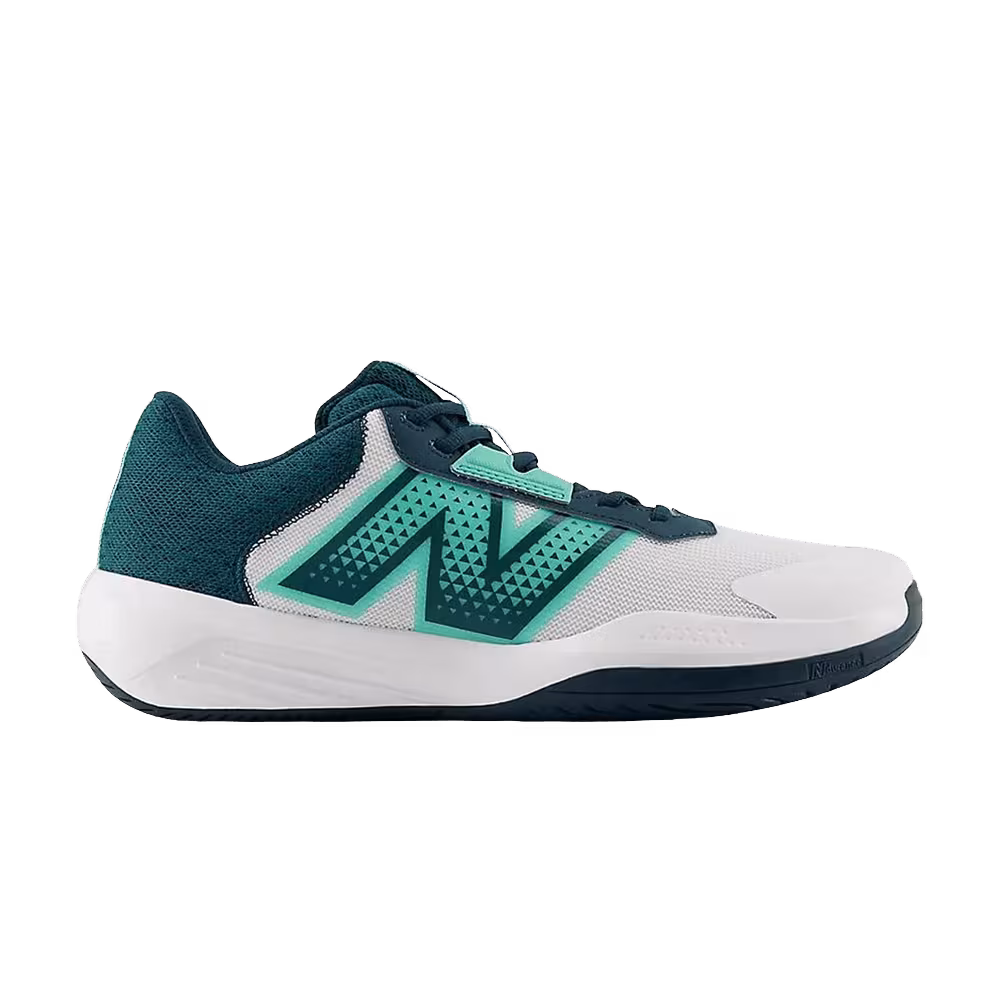 New Balance 696v6 White Medusa Green