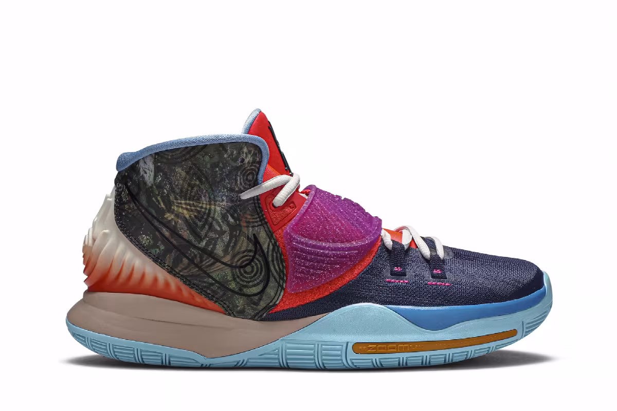 Nike Kyrie 6 Preheat Heal The World, view 2