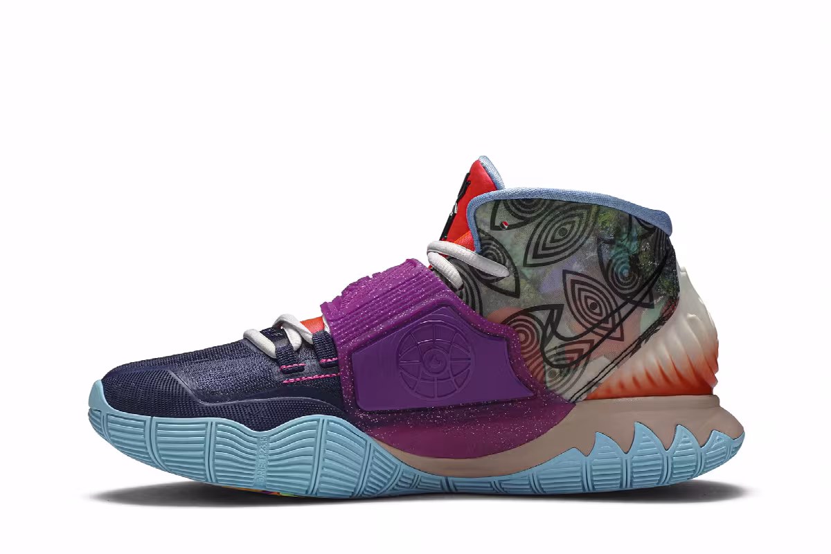 Nike Kyrie 6 Preheat Heal The World, view 4