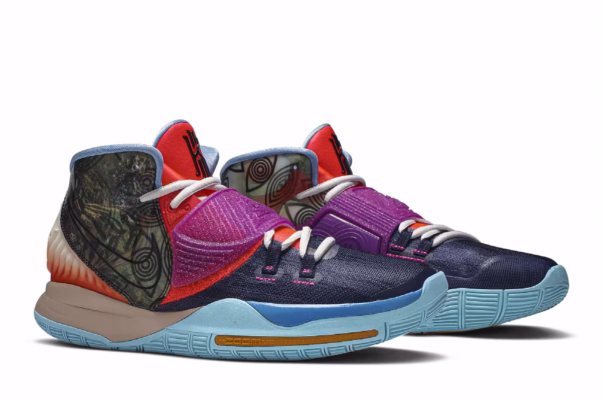 Nike Kyrie 6 Preheat Heal The World, view 9