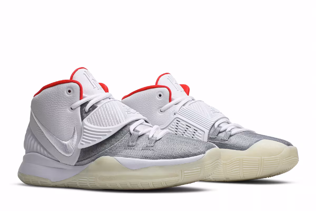 Nike Kyrie 6 Air Yeezy 2 - Pure Platinum, view 9