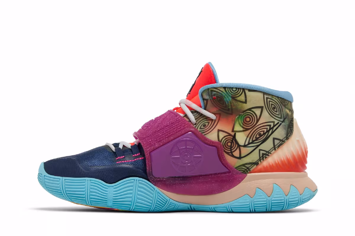 Nike Kyrie 6 Preheat Heal The World, view 4