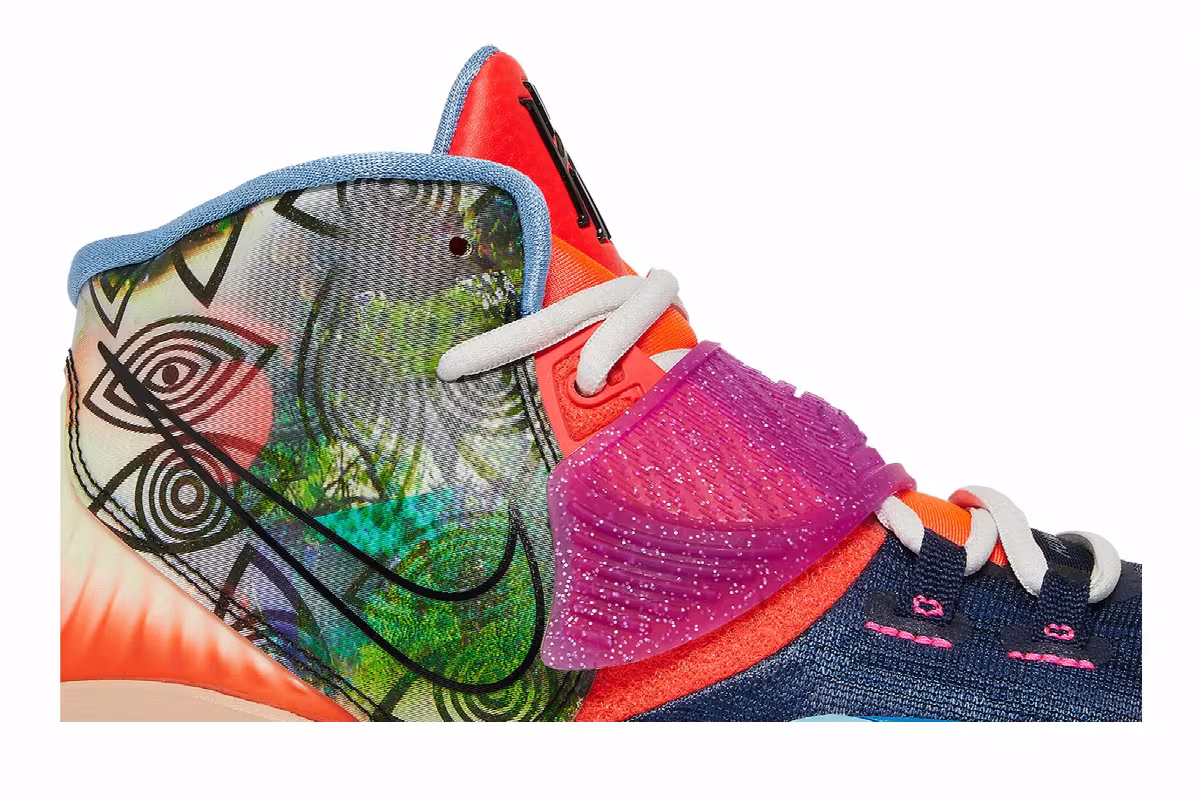 Nike Kyrie 6 Preheat GS Heal The World, view 3