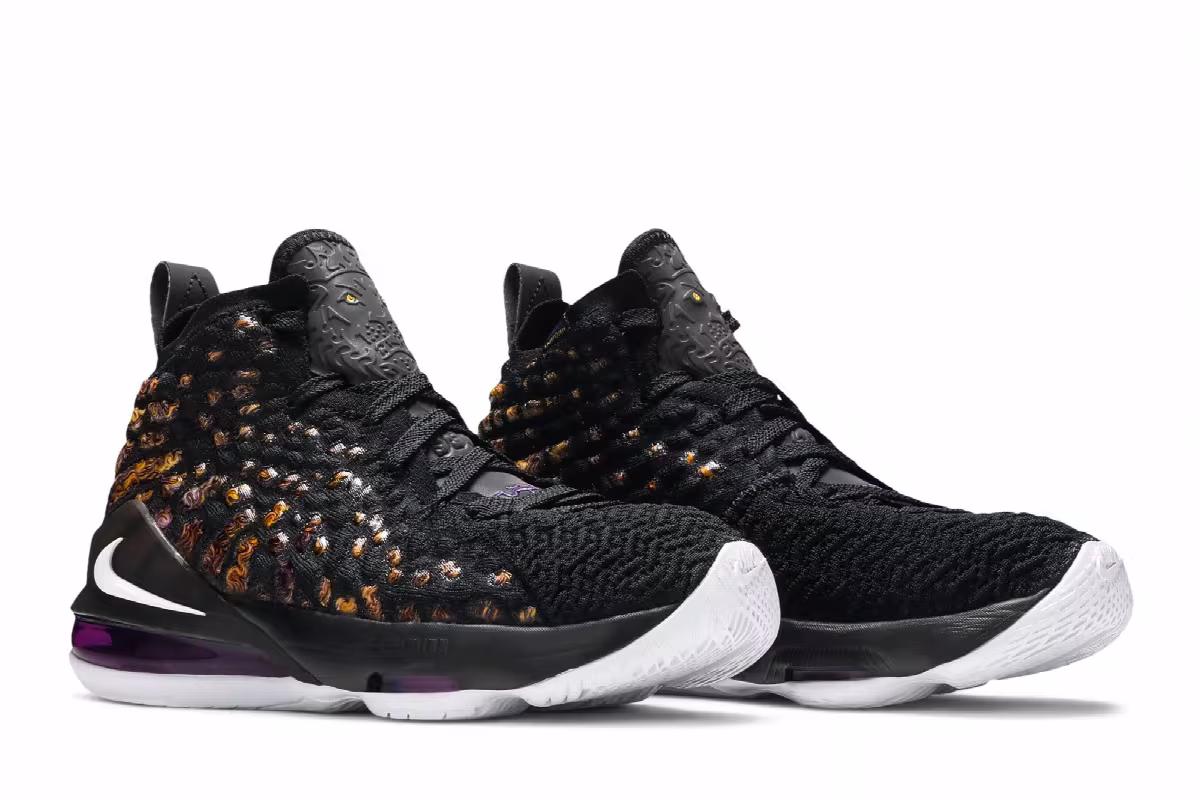 Nike LeBron 17 BG Lakers, view 9