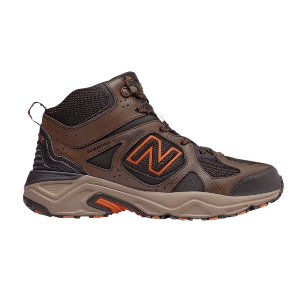 New Balance 481v3 Mid Trail Runner 4E Wide Brown