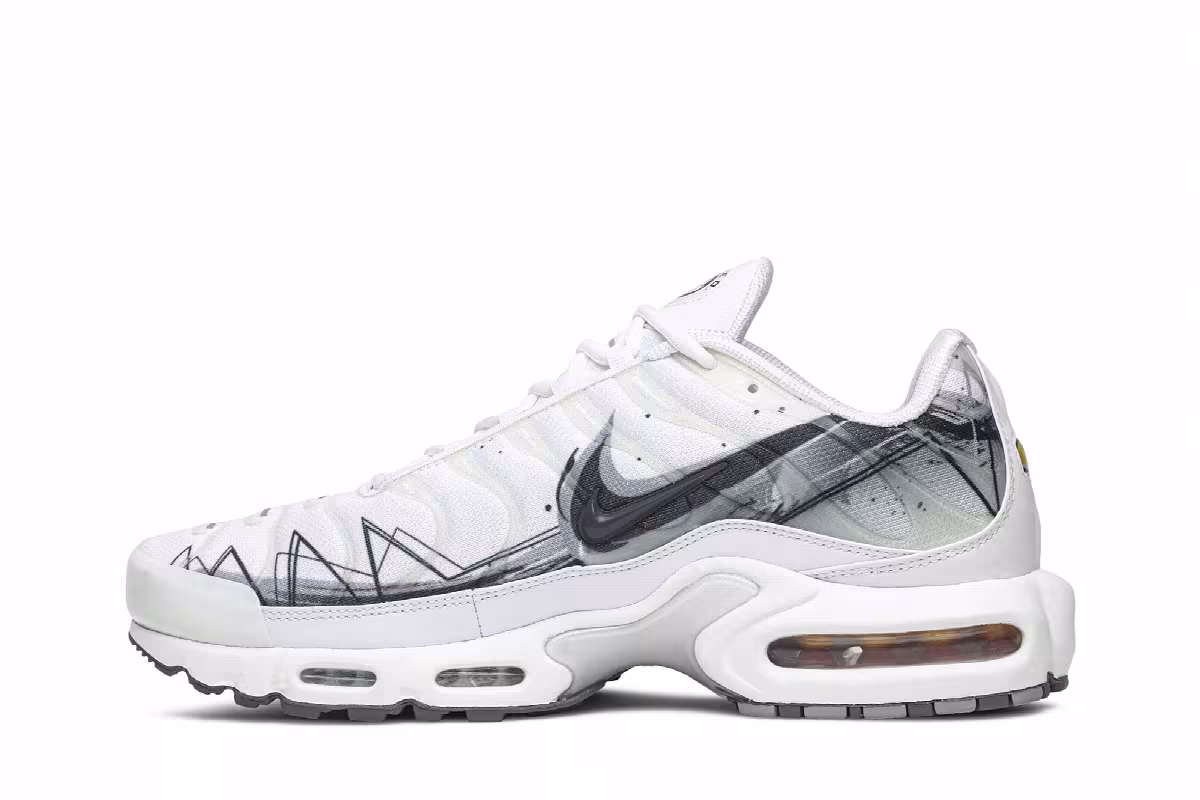 Nike Air Max Plus La Requin White, view 4