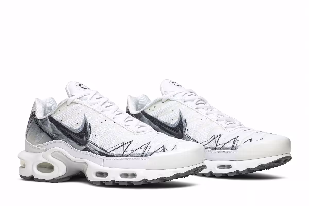 Nike Air Max Plus La Requin White, view 9