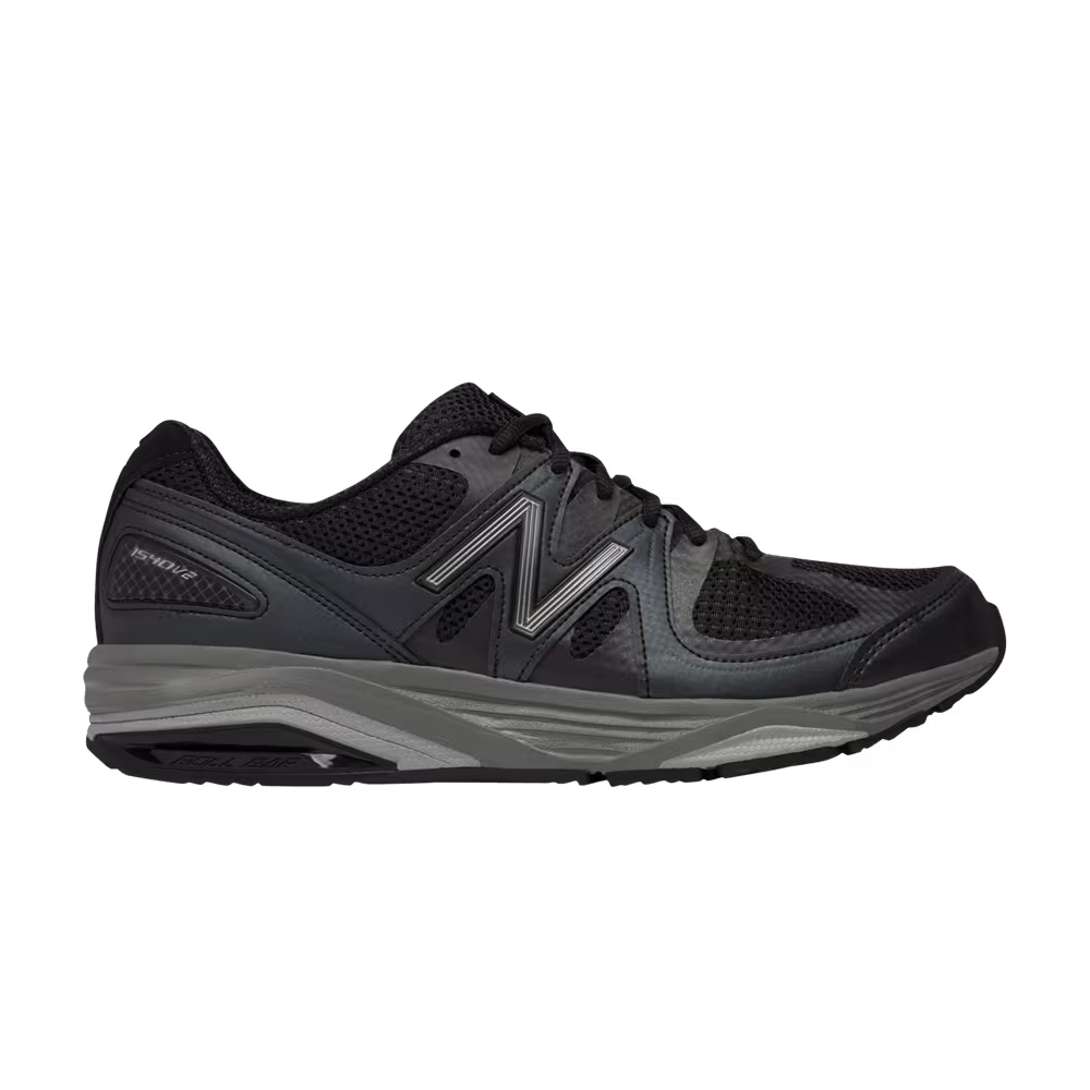 New Balance 1540v2 Made in USA 2E Wide Black Silver