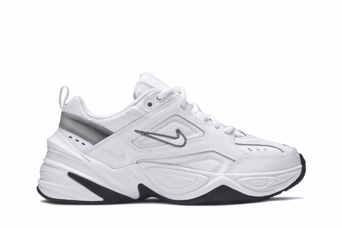Nike Women's M2K Tekno White Grey, view 2