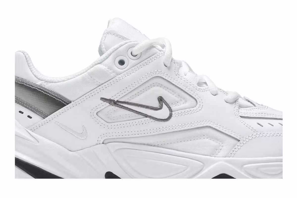 Nike Women's M2K Tekno White Grey, view 3