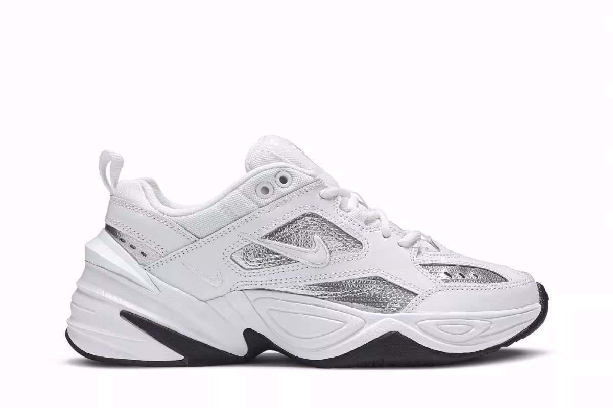Nike Women's M2K Tekno ESS Metallic Silver, view 2
