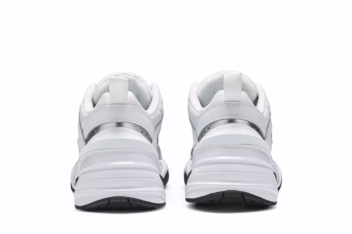 Nike Women's M2K Tekno ESS Metallic Silver, view 7