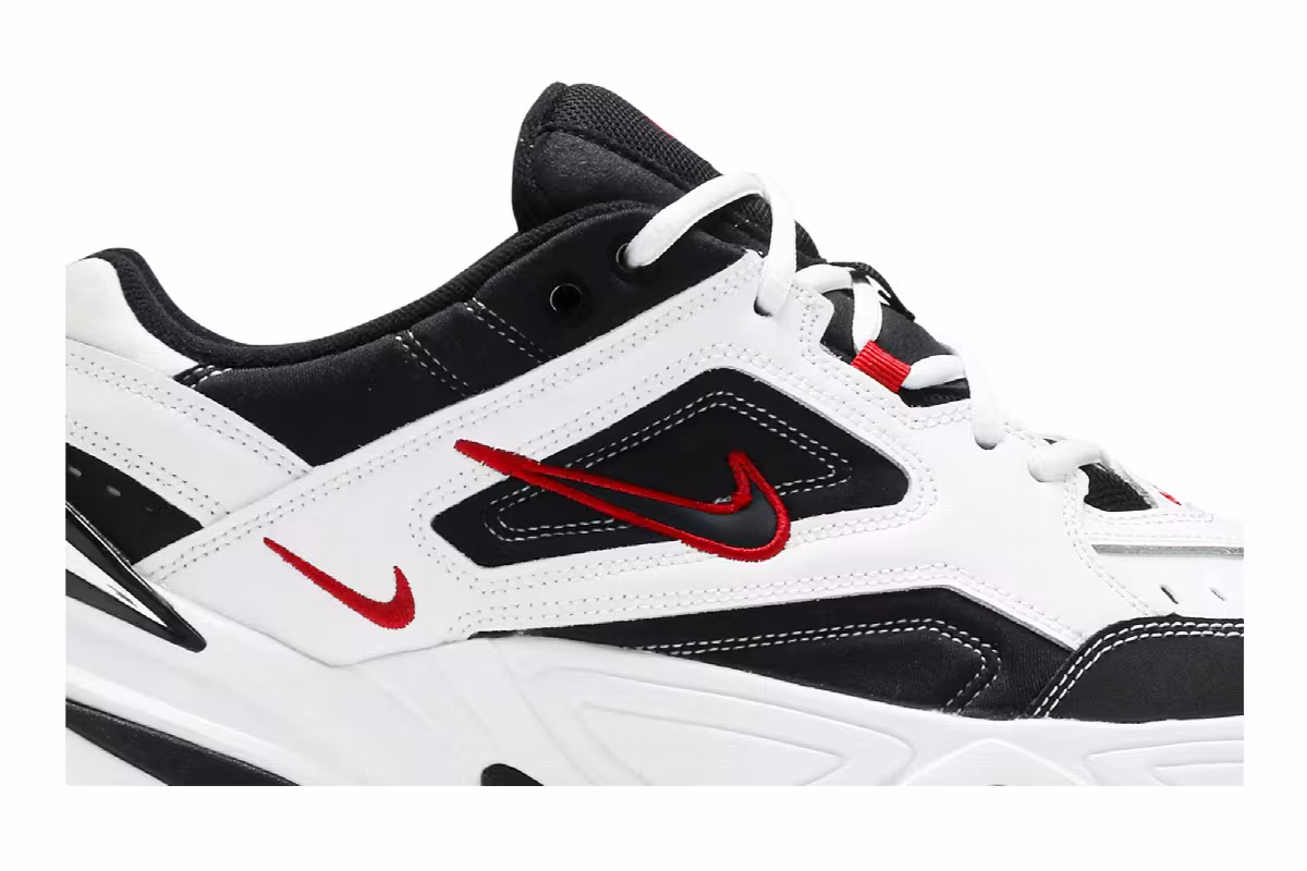 Nike M2K Tekno White Black, view 3