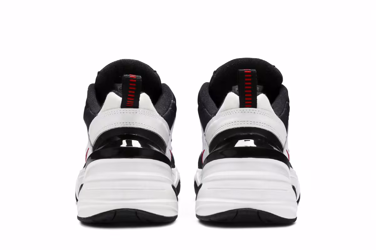 Nike M2K Tekno White Black, view 7