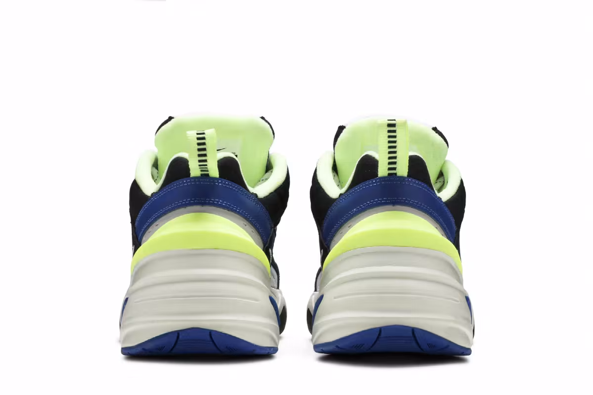 Nike M2K Tekno Black Royal Volt, view 7