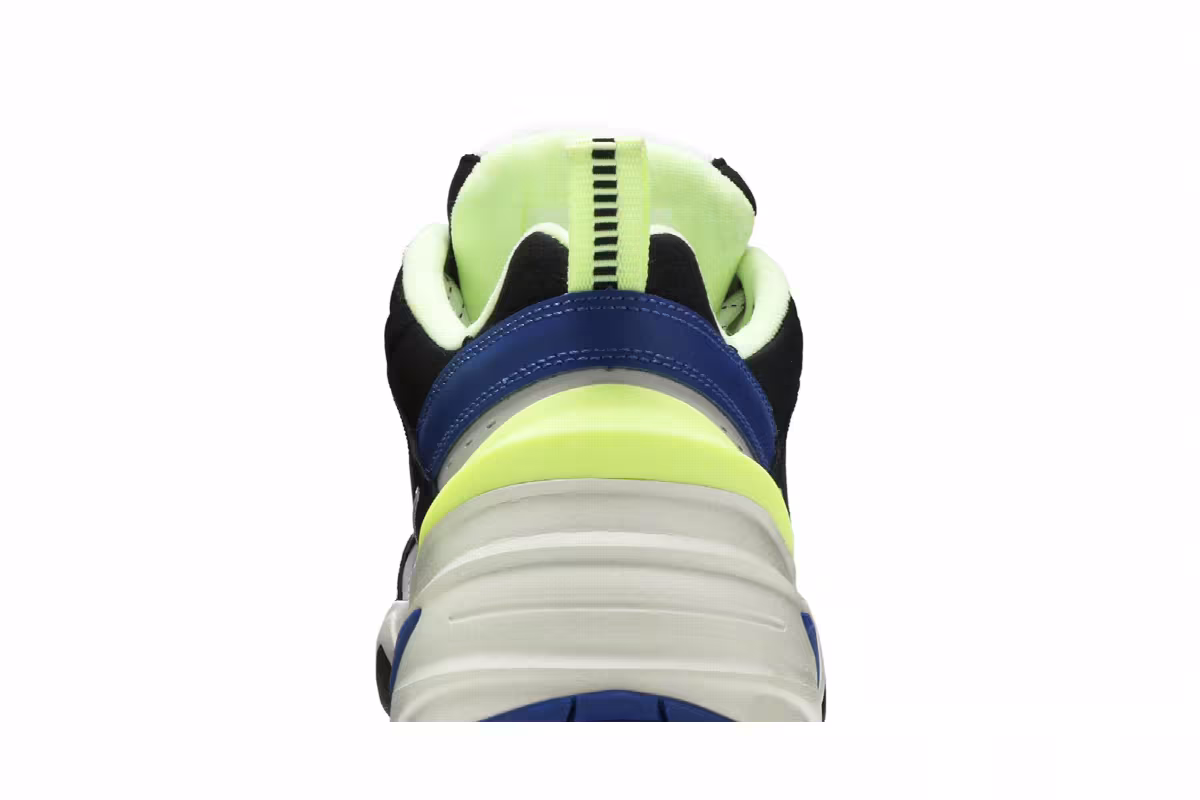 Nike M2K Tekno Black Royal Volt, view 8