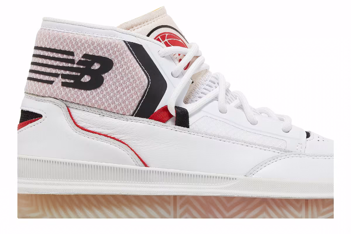 New Balance BB9000 White Red, view 3
