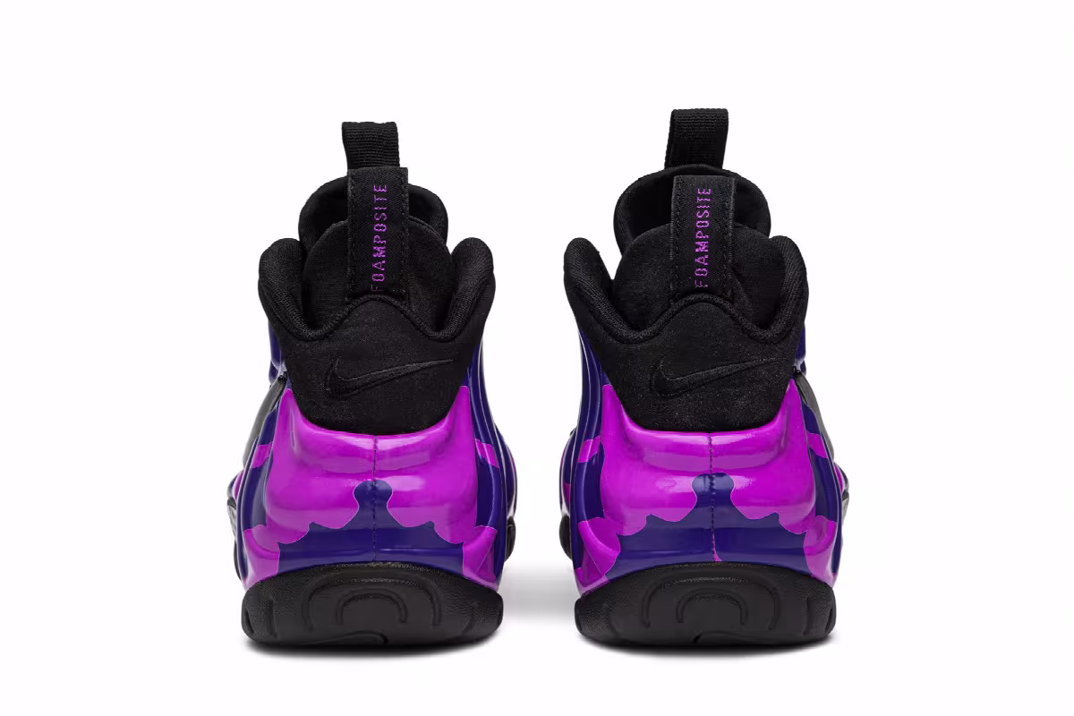 Nike Air Foamposite Pro Purple Camo, view 7