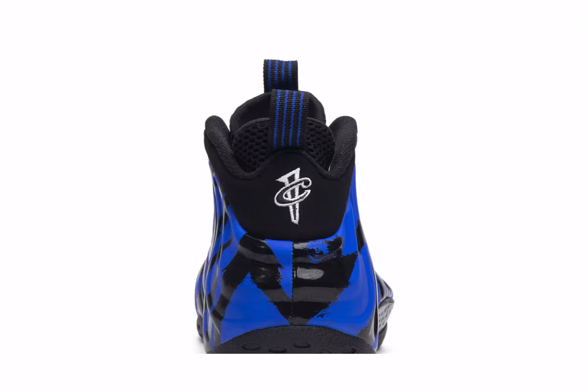 Nike Air Foamposite One Memphis Tigers PE, Tiger Stripes, view 8