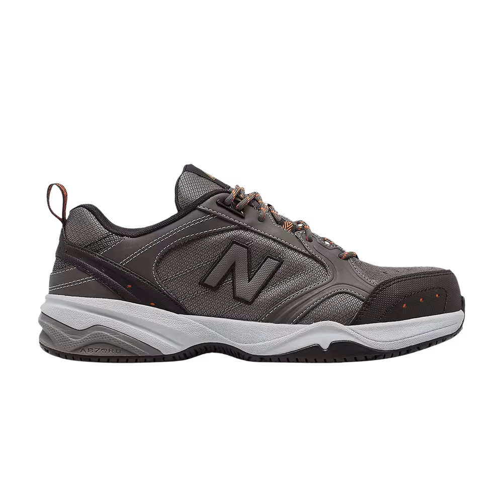New Balance Steel Toe 627 Suede 4E Wide Grey