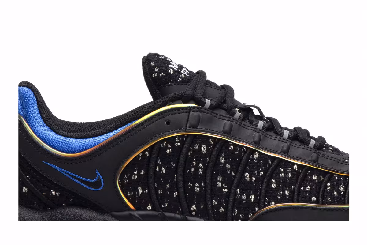 Supreme x Nike Air Max Tailwind 4 Black Cobalt, view 3