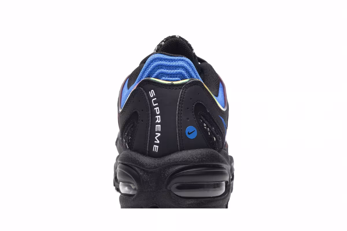 Supreme x Nike Air Max Tailwind 4 Black Cobalt, view 8