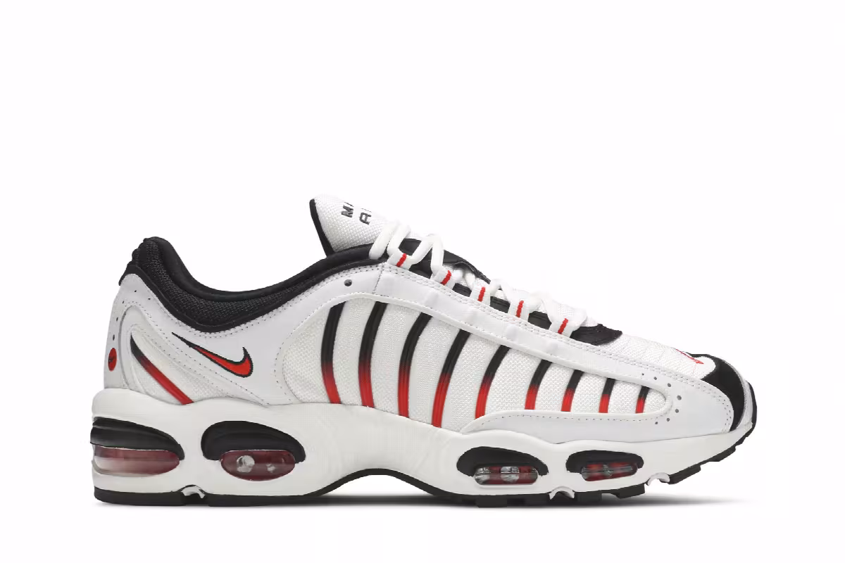 Nike Air Max Tailwind 4 White Habanero Red, view 2