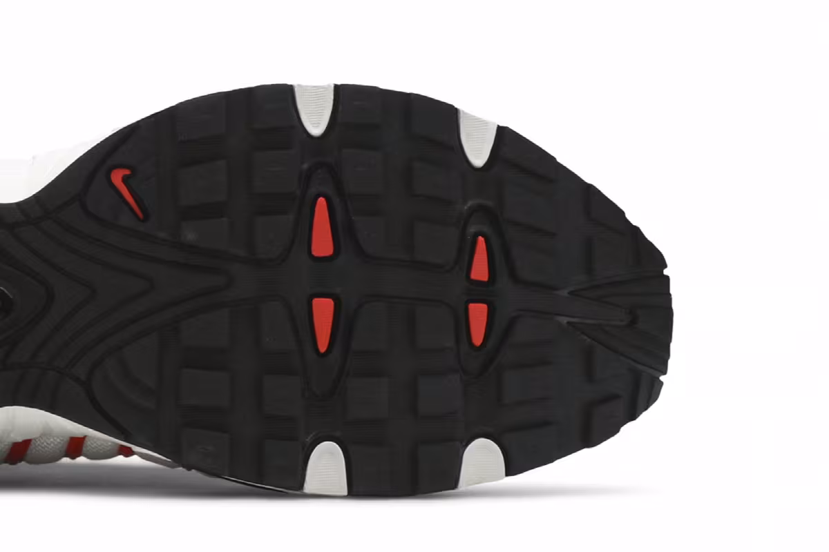 Nike Air Max Tailwind 4 White Habanero Red, view 6