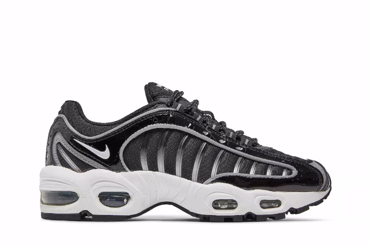 Nike Women's Air Max Tailwind 4 NRG Black Patent, view 2