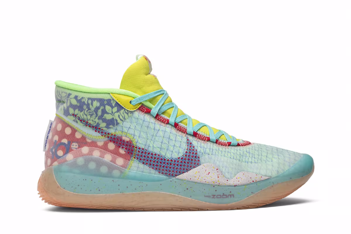 Nike Zoom KD 12 EYBL Peach Jam, view 2