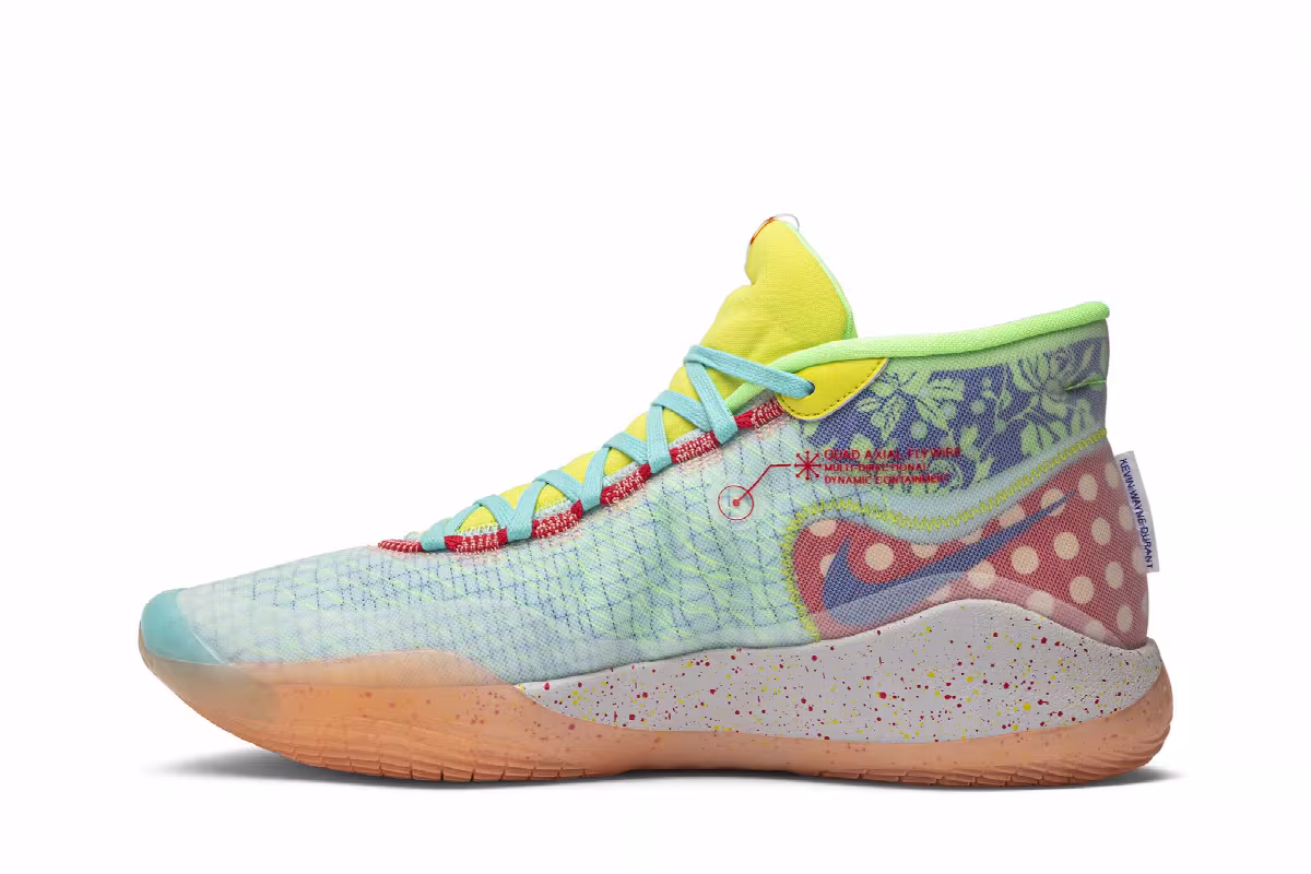 Nike Zoom KD 12 EYBL Peach Jam, view 4