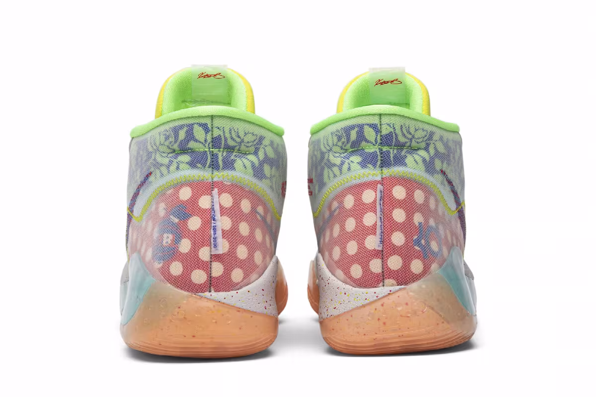 Nike Zoom KD 12 EYBL Peach Jam, view 7