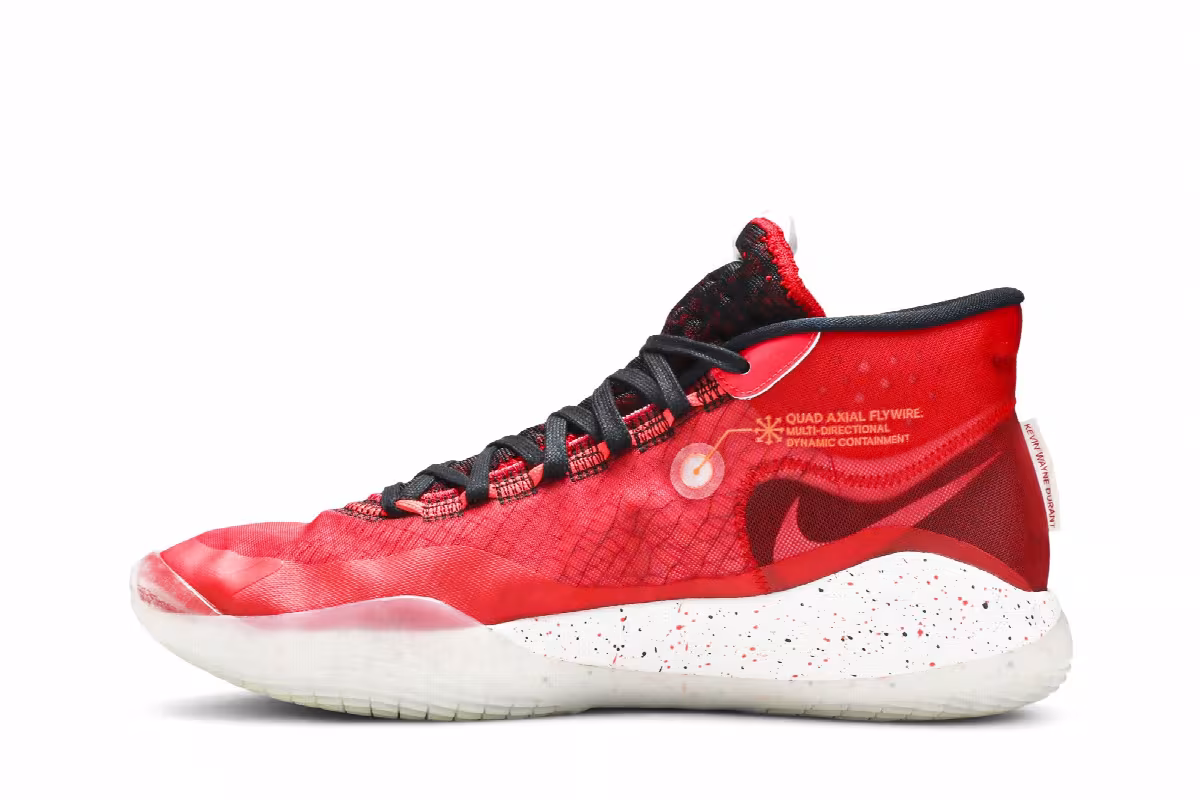 Nike Zoom KD 12 University Red, view 4
