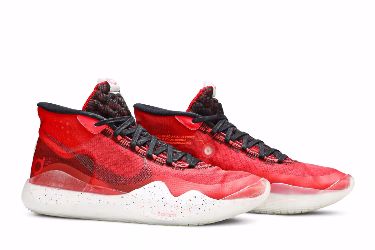 Nike Zoom KD 12 University Red, view 9