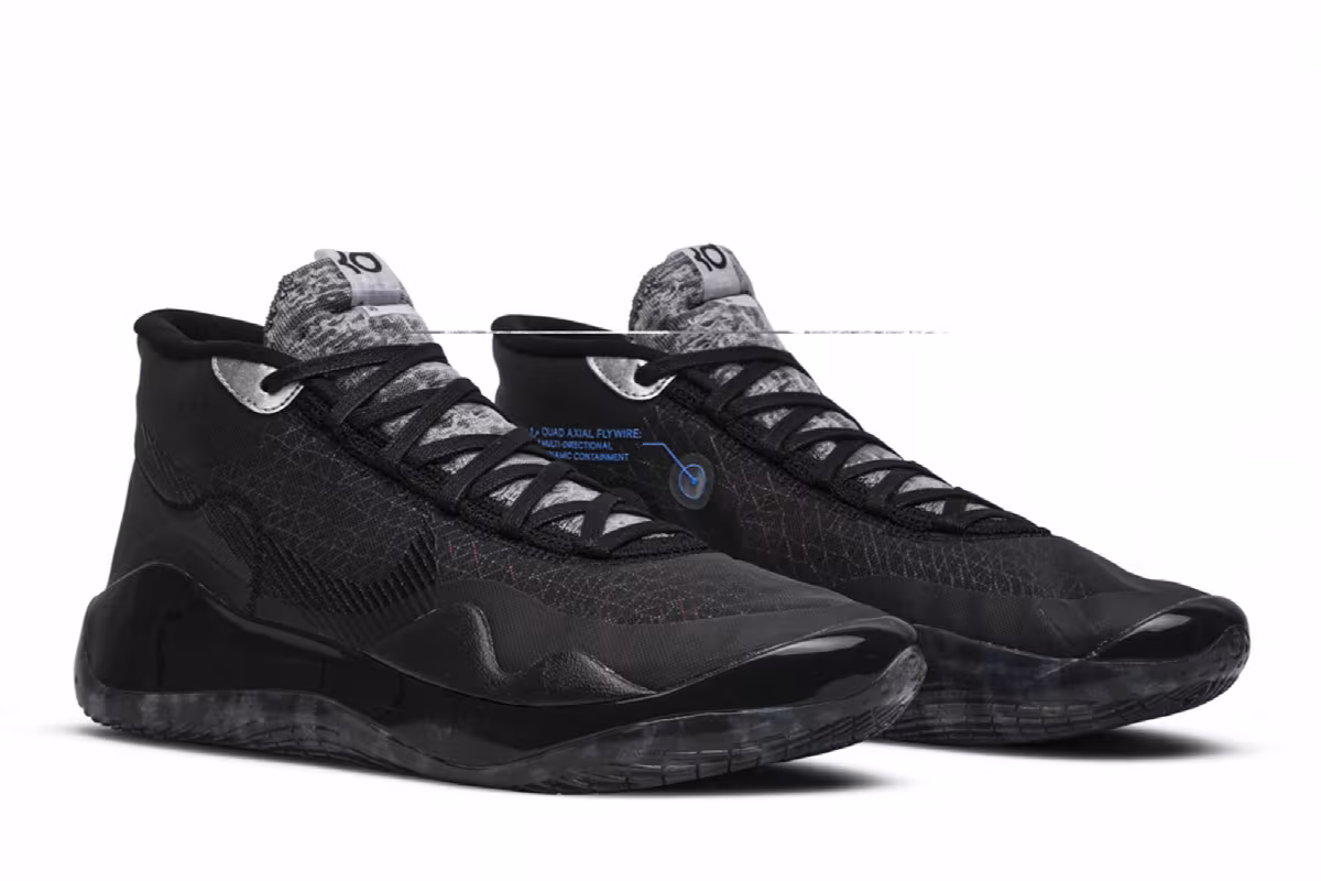 Nike KD 12 Anthracite, view 9