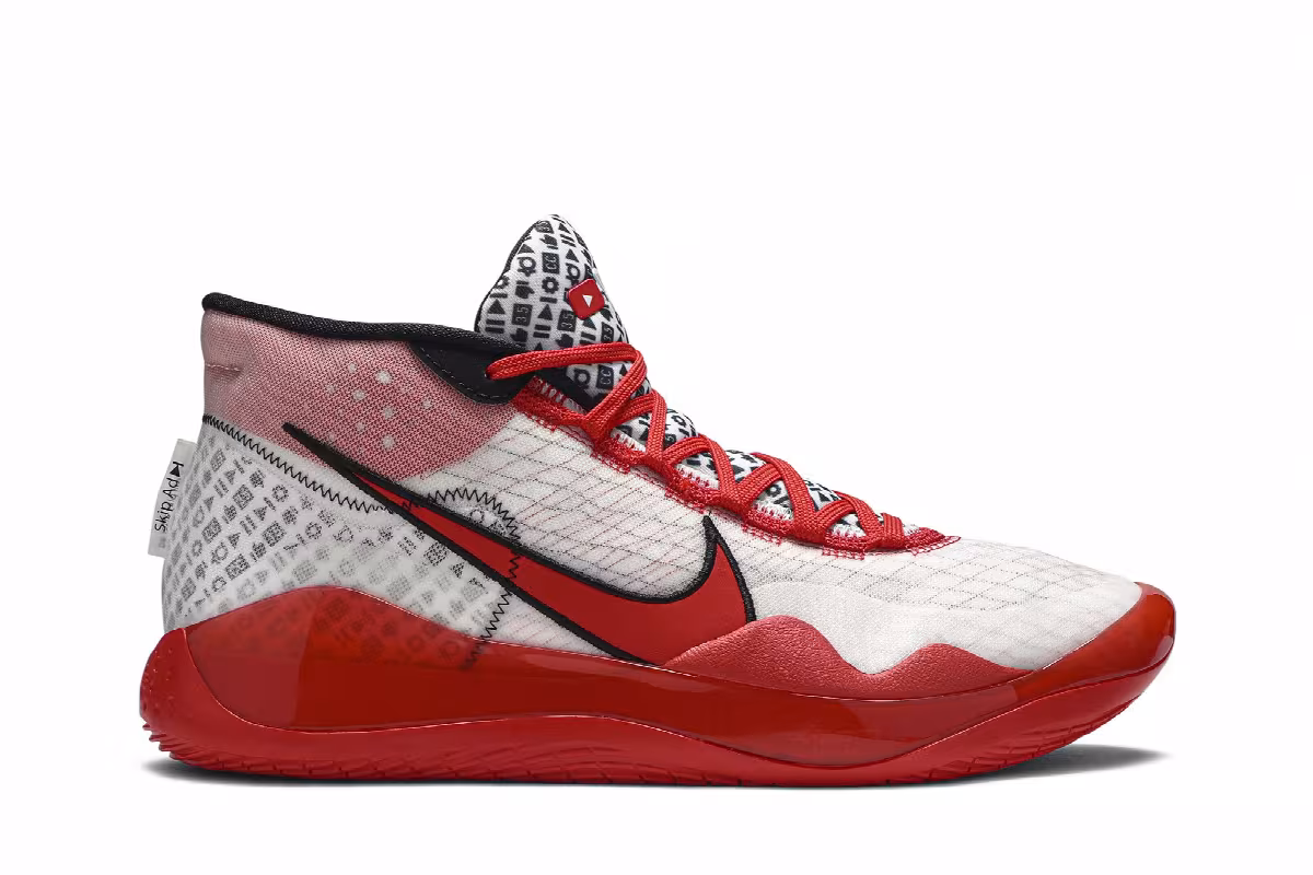 YouTube x Nike KD 12 YouTube, view 2