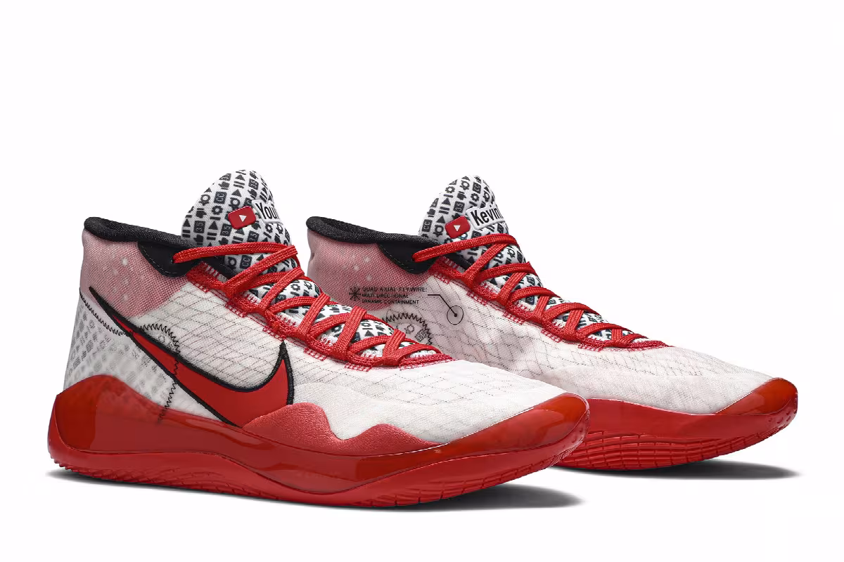 YouTube x Nike KD 12 YouTube, view 9