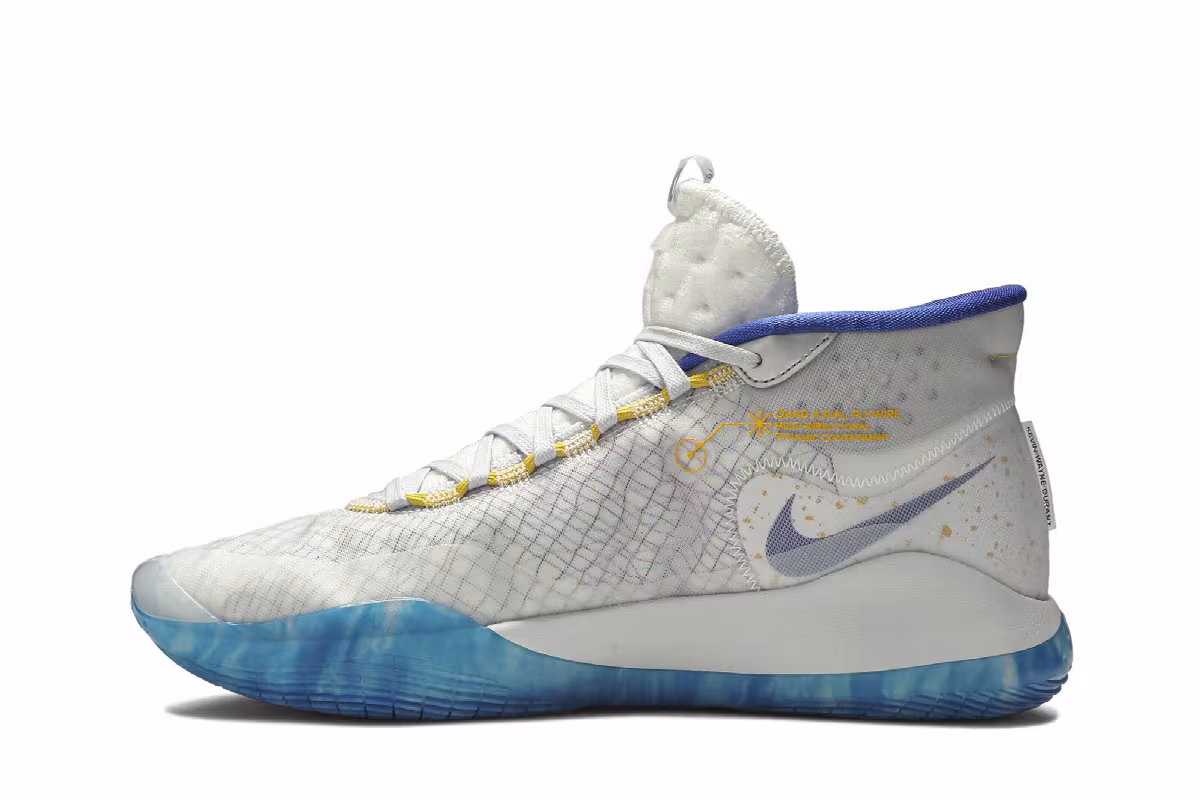 Nike Zoom KD 12 Warriors Home, view 4