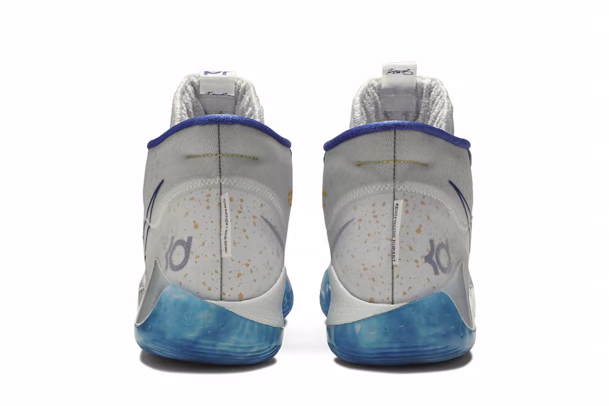 Nike Zoom KD 12 Warriors Home, view 7